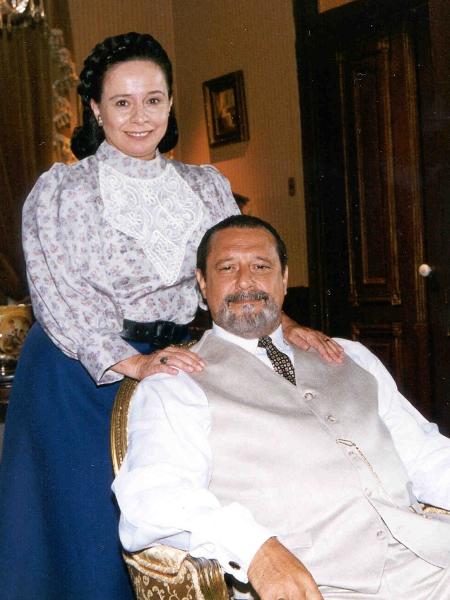 Gumercindo (Antônio Fagundes) e Maria do Socorro (Débora Duarte) - Divulgação/Globo - Divulgação/Globo