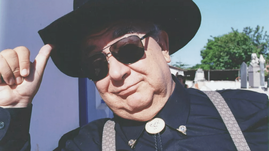 Sérgio Mamberti em cena da novela "Estrela-Guia" (TV Globo), de 2001 - Foto: Acervo Grupo Globo