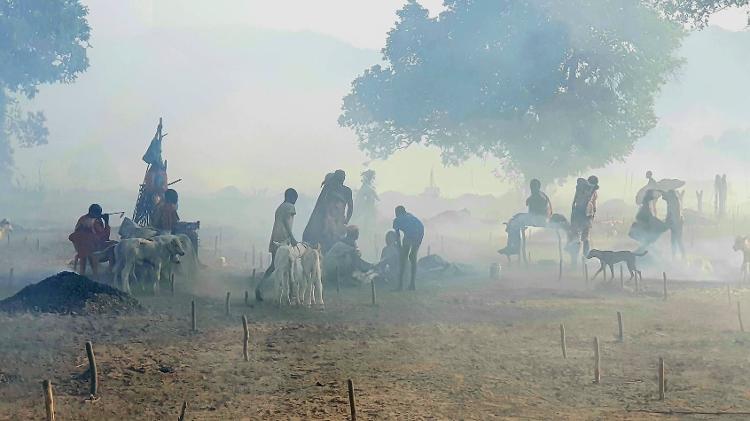 Cenário captado por Michael no interior do Sudão do Sul - Arquivo pessoal - Arquivo pessoal