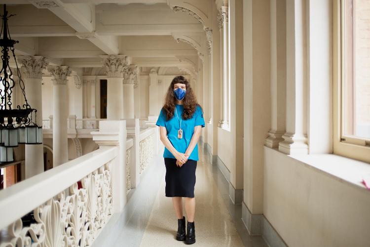 Uma dos Reis Sorrequia, arte-educadora do Museu da Língua Portuguesa - Camila Svenson/UOL - Camila Svenson/UOL