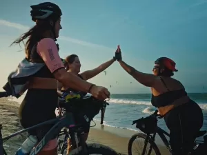 'Coragem parece pavor': na raça, elas foram do Ceará ao Maranhão de bike
