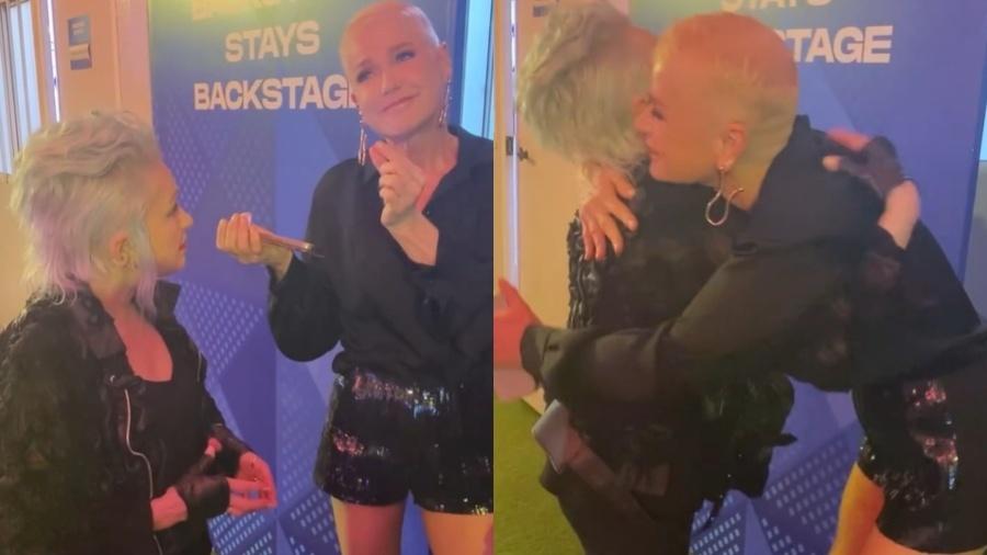 Cyndi Lauper elogia e ouve música de Xuxa no Rock in Rio - Reprodução/Instagram