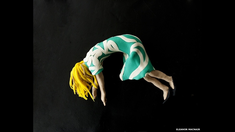 "Como você pode notar, não sou uma grande fotógrafa, então, não há uma uniformidade entre minhas fotos, mas espero que isso seja parte de seu charme - meu amadorismo." A foto original é de 2009. - Eleanor Macnair/BBC Brasil