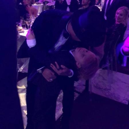 Neymar agarra o filho, Davi Lucca, em sua luxuosa festa de 26 anos - Reprodução/Instagram - Reprodução/Instagram