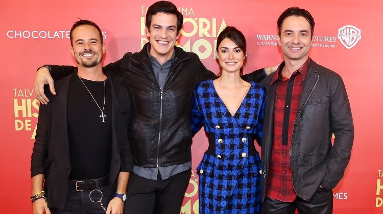 Paulo Vilhena, Mateus Solano, Thaila Ayala e Marco Luque - Manuela Scarpa/Brazil News - Manuela Scarpa/Brazil News