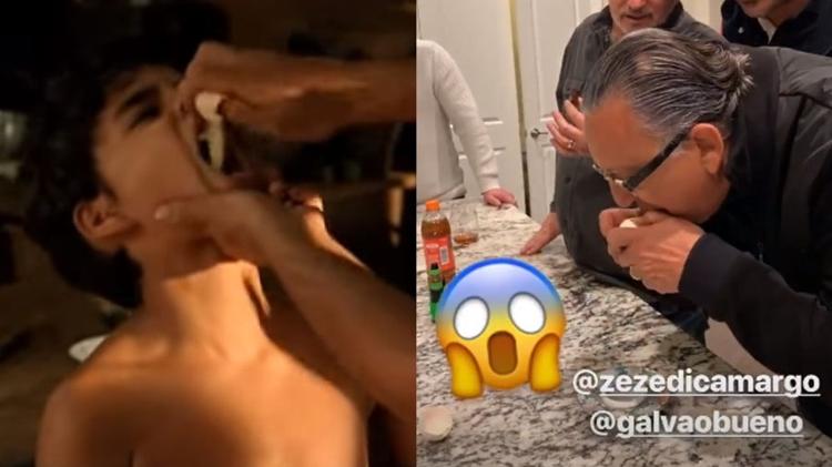 Galvão Bueno - Reprodução/Instagram - Reprodução/Instagram