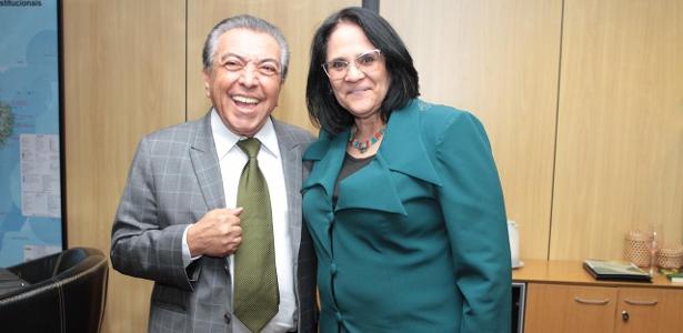 Em Brasília | Mauricio faz reunião com Damares sobre projetos infantis