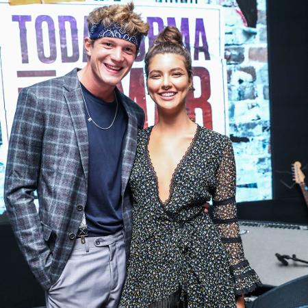 Pedro Novaes e Alanis Guillen  - João Miguel Júnior/TV Globo - João Miguel Júnior/TV Globo