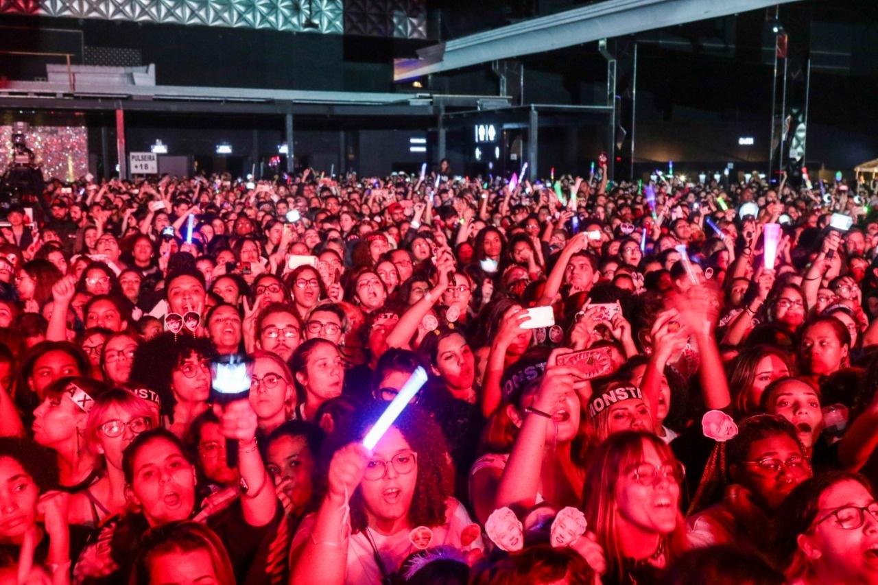 Grupo de k-pop Monsta X se apresenta no Espaço das Américas, em São Paulo - Mateus Verzola/UOL