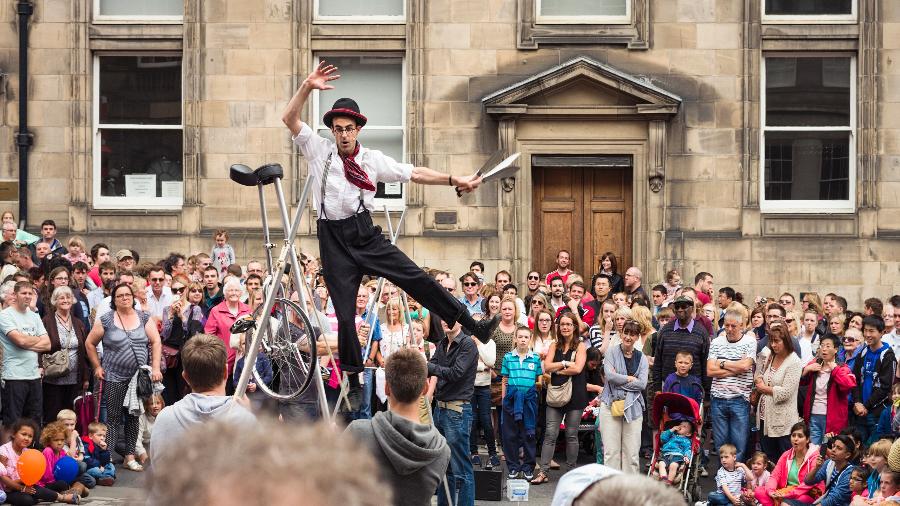 Festival de Endimburgo acontece na cidade de Edimburgo, na Escócia - iStock