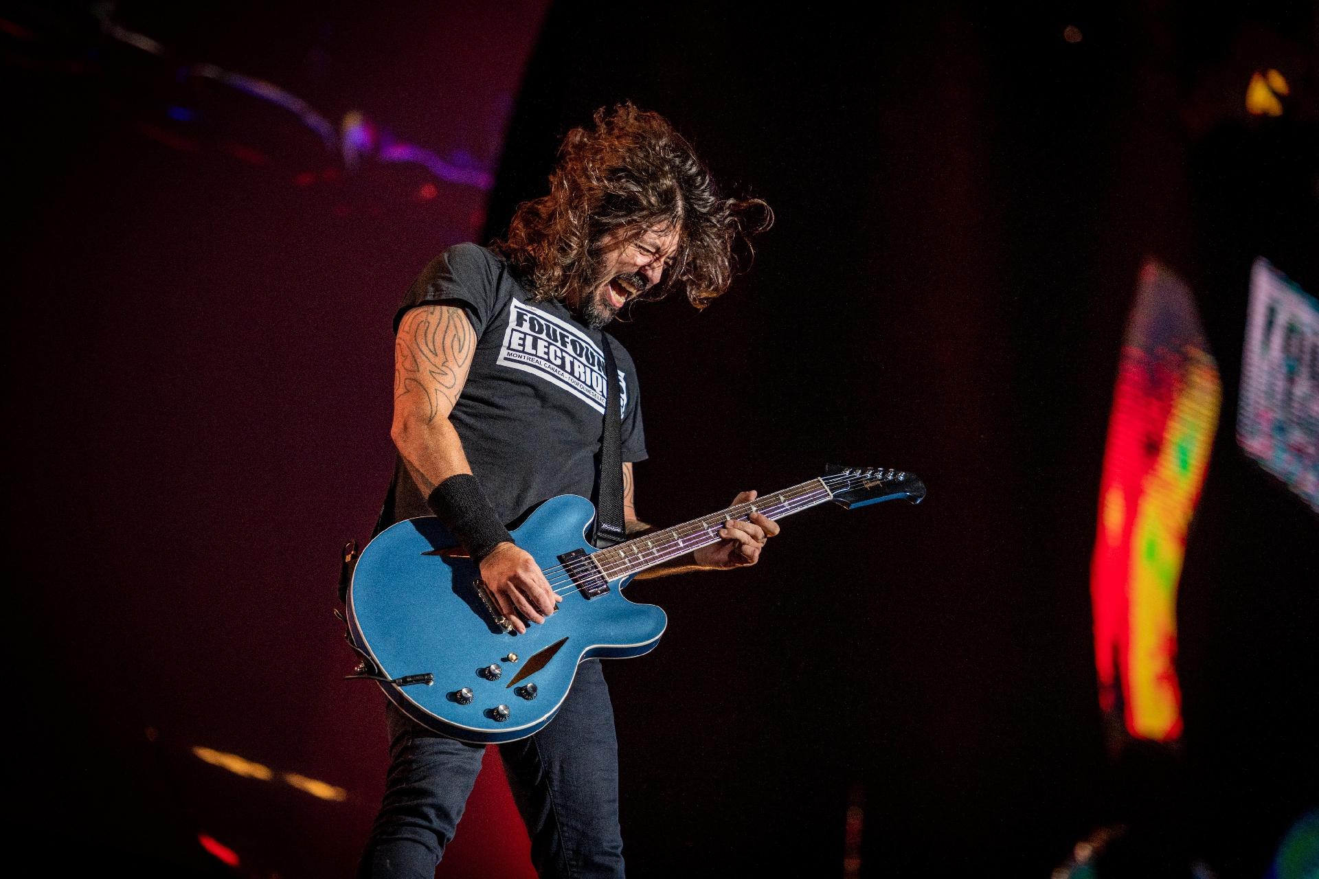 Foo Fighters se apresenta no palco Mundo do Rock in Rio 2019 - Renan Olivetti/Divulgação