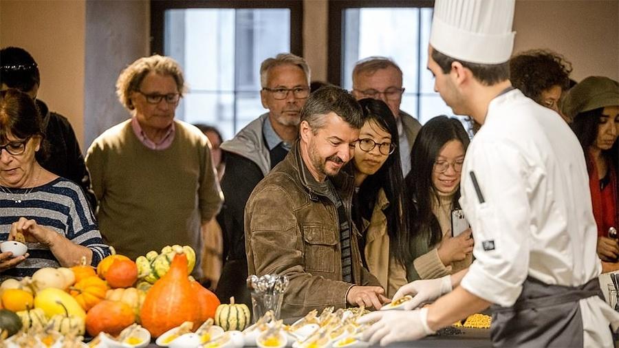 Degustação no museu Cité Internationale de la Gastronomie, em Lyon, na França - Divulgação