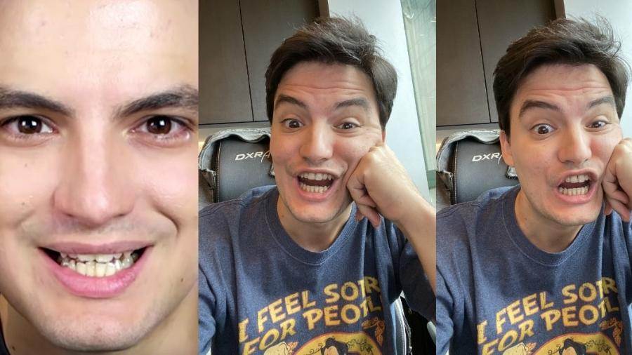 Felipe Neto mostra mudança em seus dentes durante tratamento - reprodução/Twitter