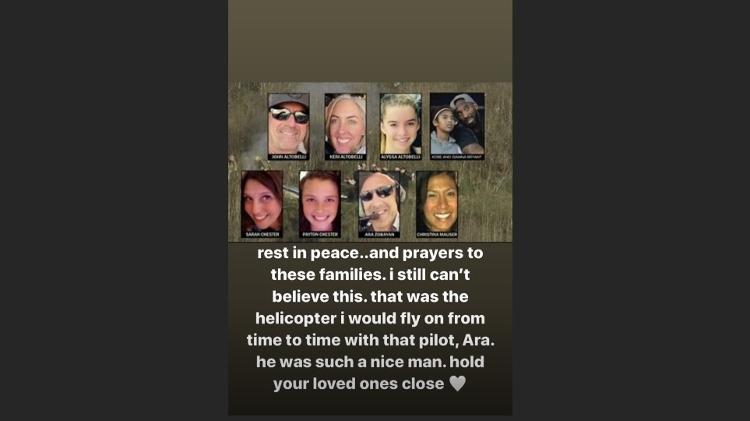 Kylie Jenner prestou uma homenagem a Kobe Bryant - Reprodução / Instagram - Reprodução / Instagram