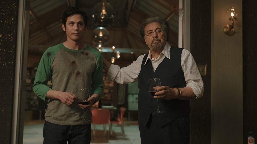 Logan Lerman e Al Pacino em "Hunters", série do Amazon Prime Video - Divulgação