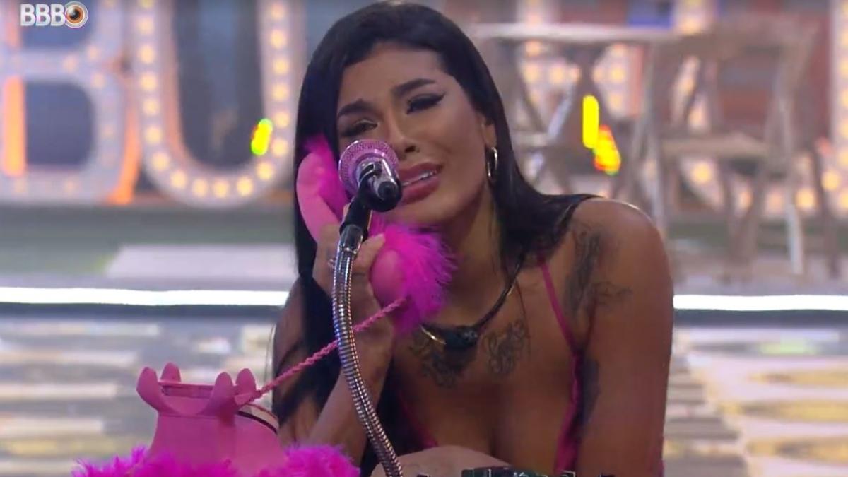 BBB 21: Pocah se emociona por fazer parte do top 8 - Reprodução/ Globoplay