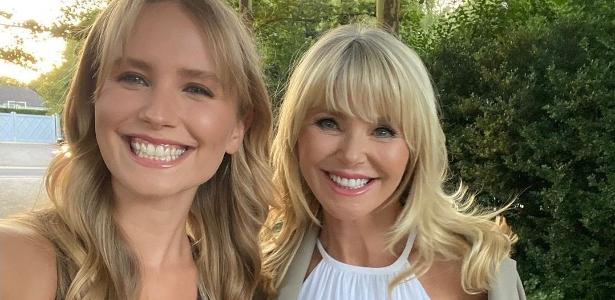 Christie Brinkley chama atenção dos fãs pela semelhança com a filha - Vimarsana News