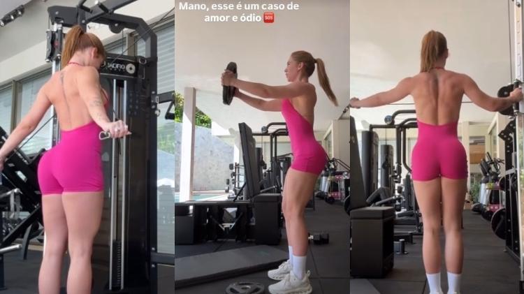 Virginia posta treino após filhos viajarem com avós, pais de Zé Felipe Virginia posta treino após filhos viajarem com avós, pais de Zé Felipe