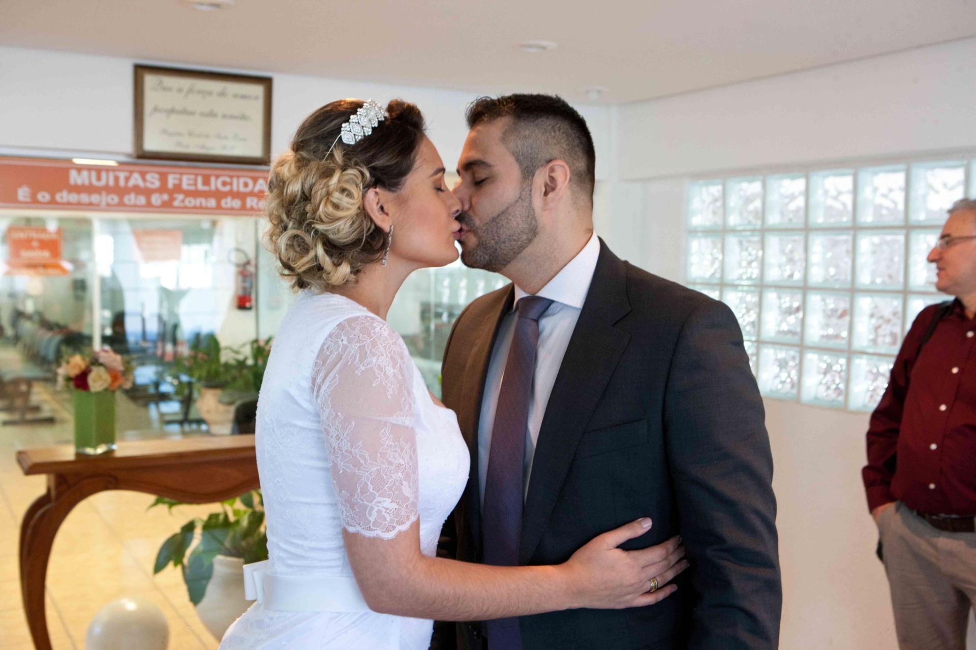 Andressa Urach se casou com Tiago Costa na manhã desta segunda-feira. - Cláudio Cauduro/Divulgação/Agência Fio Condutor