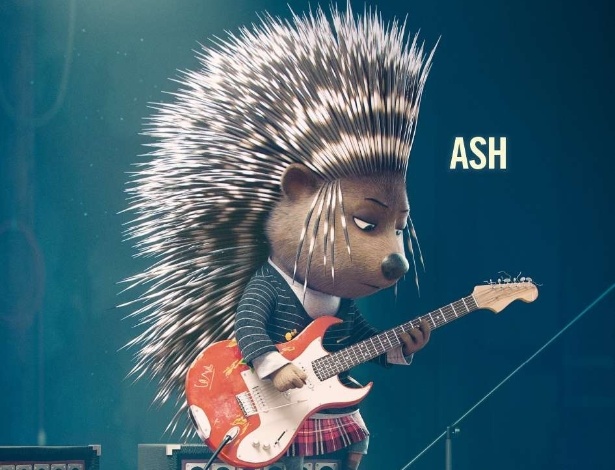 Sing Ash Punk Rocker Sing - Quem Canta Seus Males Espanta (2016) - BOL Fotos - BOL Fotos