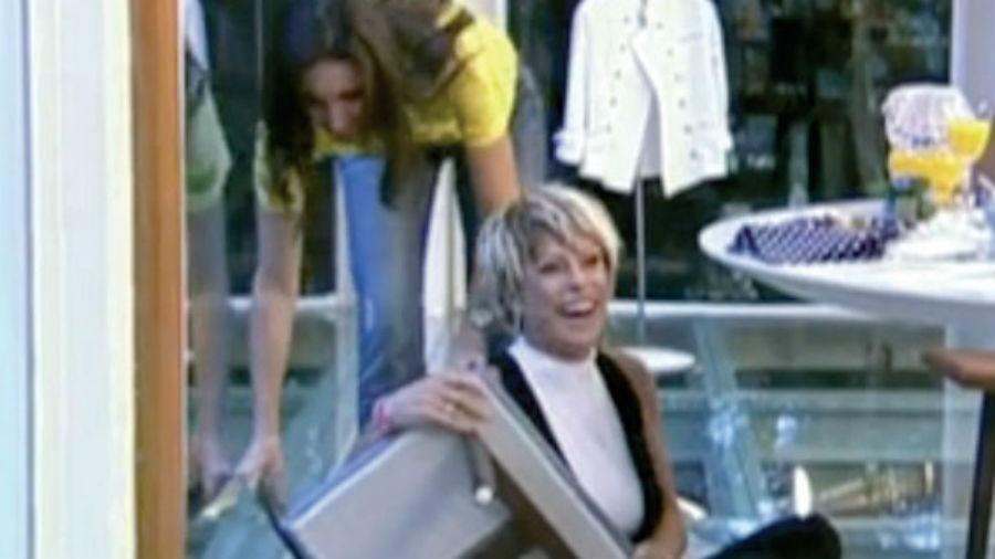 Ana Maria Braga cai ao vivo no "Mais Você" - Reprodução/TV Globo