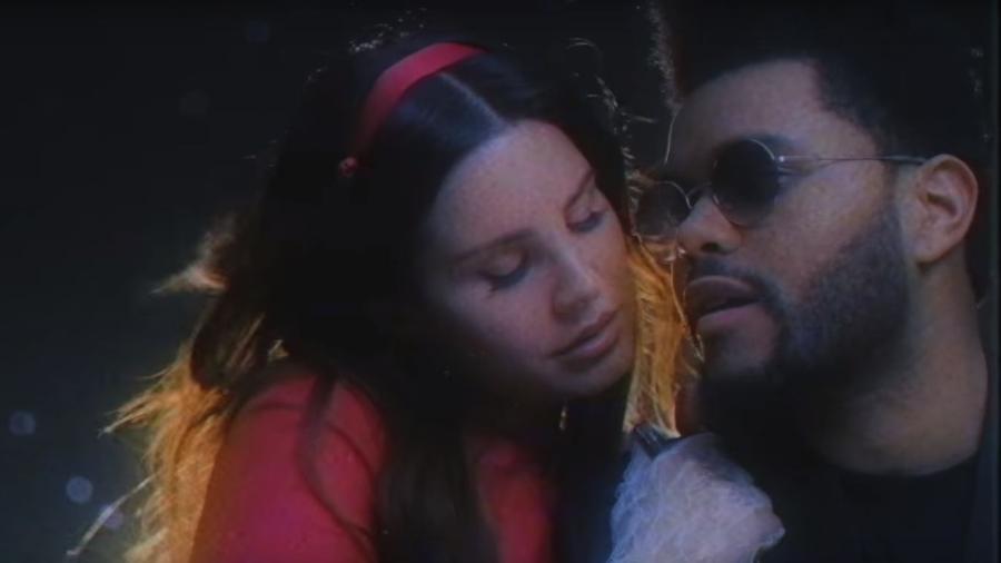 Lana Del Rey em clima de romance com The Weeknd no clipe de "Lust For Life" - Reprodução