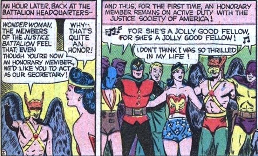 Imagem da revista "All Star Comics" nº 13 - Reprodução