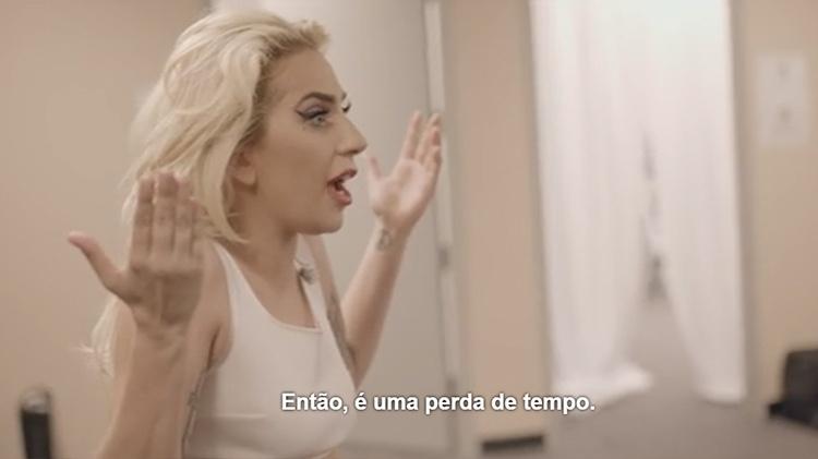 Lady Gaga discute com bailarinos - Reprodução/Netflix - Reprodução/Netflix