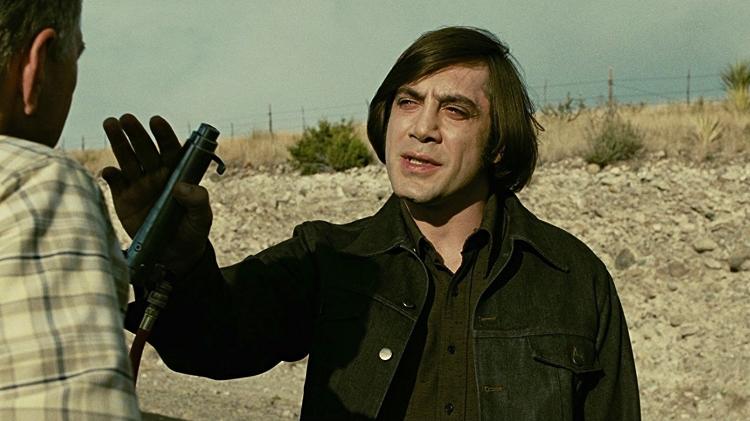 Javier Bardem em cena de "Onde os Fracos Não Têm Vez" Javier Bardem em cena de "Onde os Fracos Não Têm Vez"