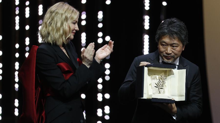 "Shoplifters" do diretor Hirokazu Kore-eda é o grande vencedor do Festival de Cannes - REUTERS/Eric Gaillard 