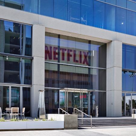 Fachada do escritório da Netflix em Los Angeles - Divulgação/Netflix