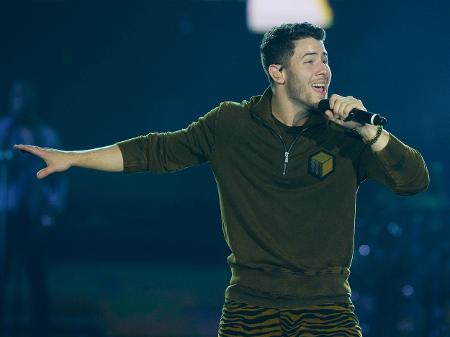 Nick Jonas se apresenta no VillaMix Festival Goiânia - Francisco Cepeda/AgNews