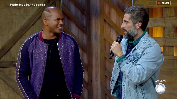 Chulapa e Mion - Reprodução/RecordTV - Reprodução/RecordTV