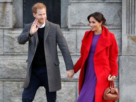 Harry e Meghan Markle em visita a Birkenhead - Reuters