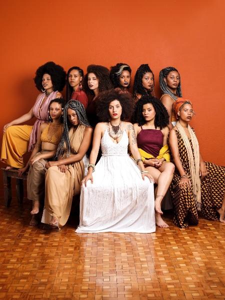 Funmilayo Afrobeat, coletivo formado por mulheres negras  - José de Holanda/Divulgação