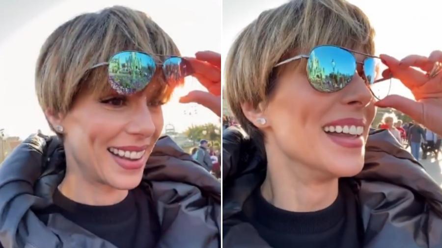 Ana Furtado usa óculos para corrigir daltonismo - Reprodução/ Instagram