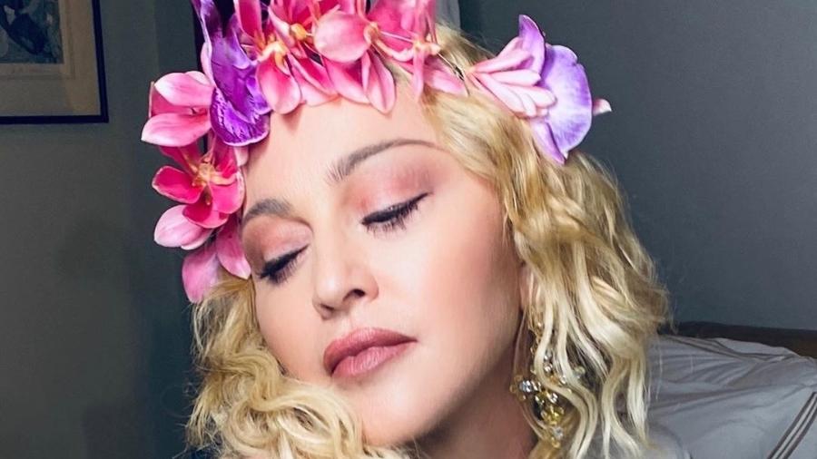 Madonna publicou fotos de seu aniversário de 62 anos - Reprodução/Instagram @madonna