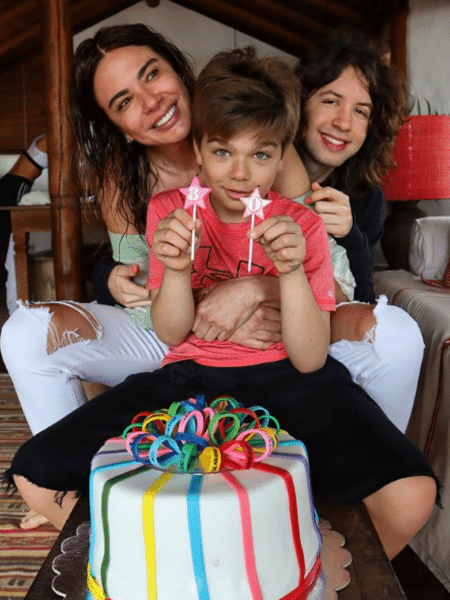 Luciana Gimenez celebra aniversário com os dois filhos, Lucas e Lorenzo - Reprodução/Instagram/@lucianagimenez