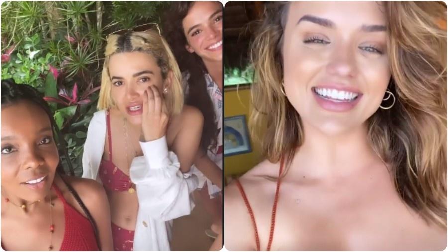Thelma, Manu, Bruna Marquezine e Rafa Kalimann - Instagram