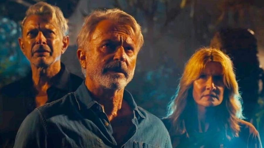 Trio de filme dos anos 1990 volta em "Jurassic World: Domínio" - Divulgação
