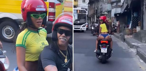 Anitta de short na moto: o que diz a lei sobre uso de roupas no trânsito - UOL Carros