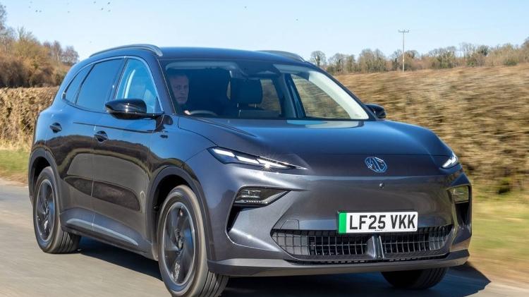 MG S5 é SUV elétrico com 170 cv e cerca de 350 km de alcance com uma carga completa
