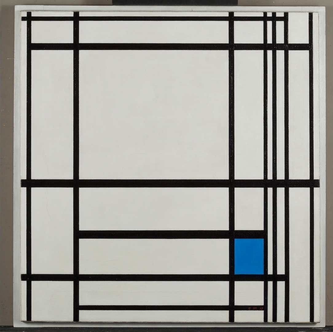 Piet Mondrian, Composição de linhas e cor III (1937) - Gemeentemuseum, Den Haag, Holanda