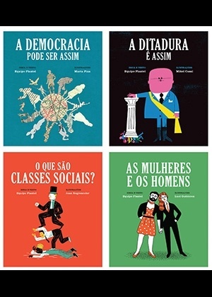 Capas dos livros do selo Boitatá - Divulgação