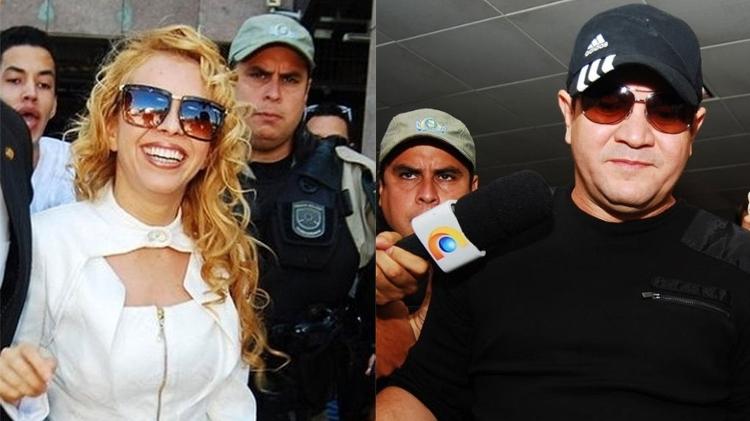 9.nov.2015 - Joelma e Ximbinha deixam fórum em Pernambuco após assinatura do divórcio - Marcelo Loureiro/AgNews - Marcelo Loureiro/AgNews