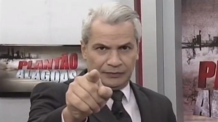 Sikêra Jr, apresentador da TV Ponta Verde, afiliada do SBT em Alagoas - Reprodução/TV Ponta Verde - Reprodução/TV Ponta Verde