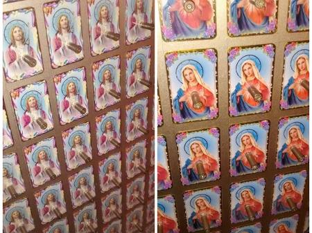 Exposição "Contraponto", em Brasília, traz imagens de Jesus e Virgem Maria com balas de revólver acopladas em seus peitos - Reprodução