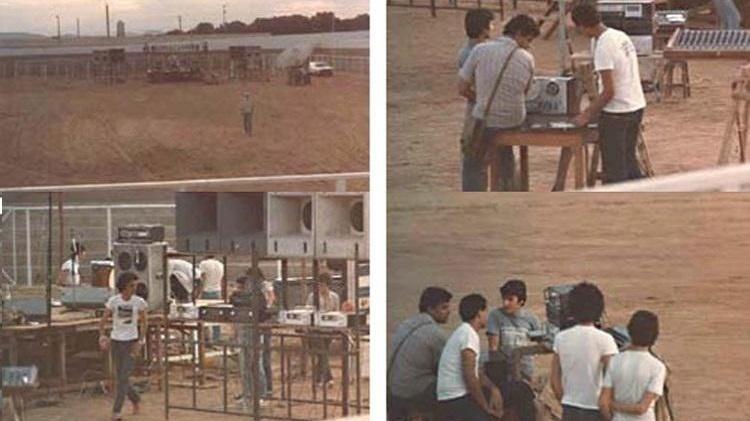 Imagens do primeiro show da Legião, no festival Rock no Parque de Patos de Minas, em 5 de setembro de 1982 - Cadoro Eventos/Carlos Alberto Xaulim/Reprodução - Cadoro Eventos/Carlos Alberto Xaulim/Reprodução