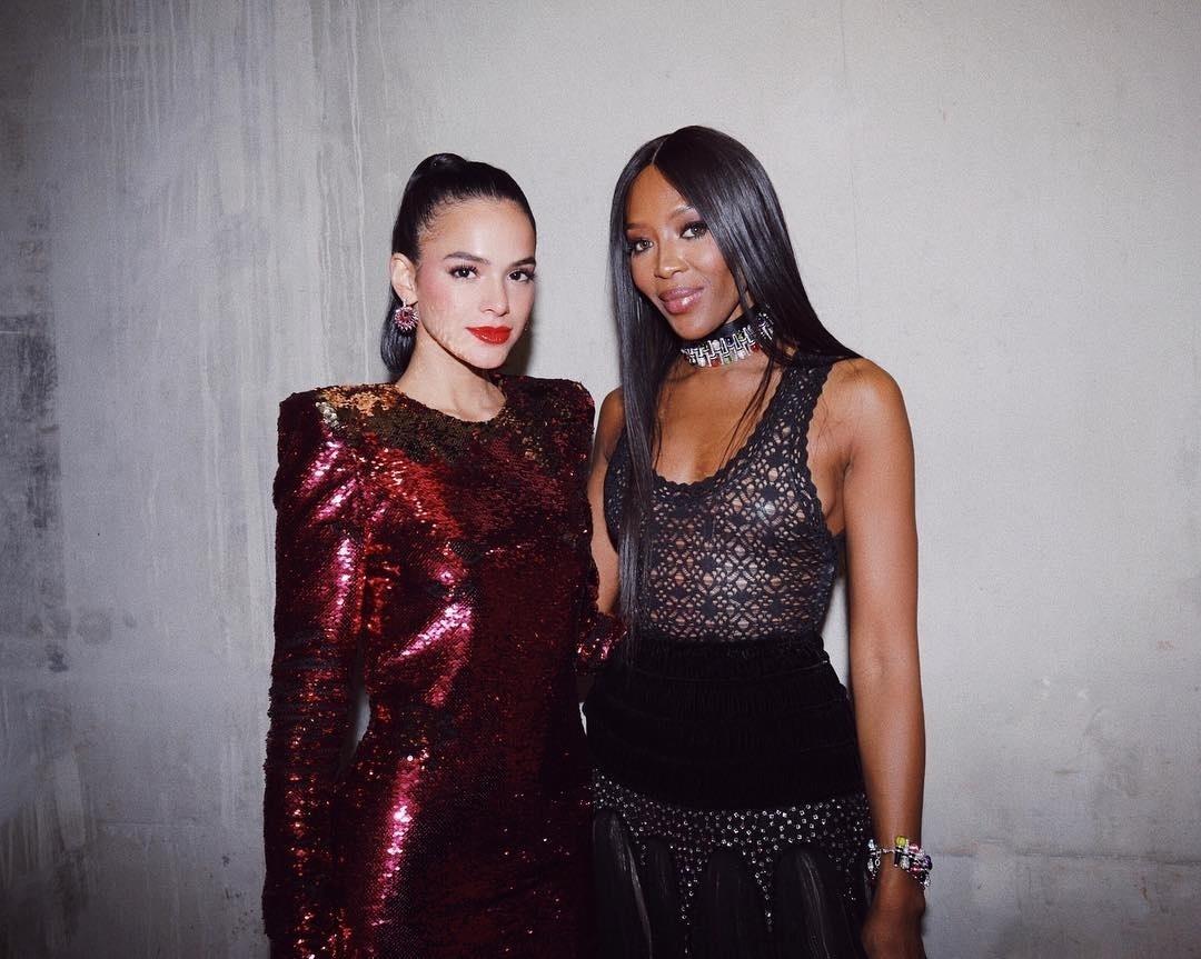 Bruna Marquezine e Naomi Campbell - Reprodução/Instagram