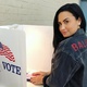 Demi Lovato postou imagem em urna de votação nos EUA - Instagram/Reprodução